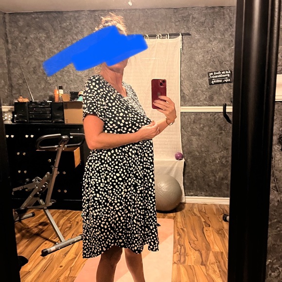 Soft slinky cotton dress above knee - Picture 7 of 7